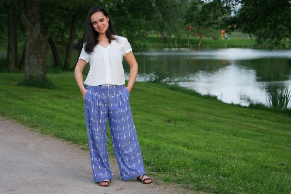 Amber Trousers View B - Paprika Patterns