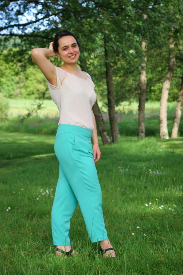 Amber Trousers View A - Paprika Patterns