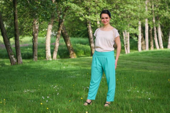 Amber Trousers View A - Paprika Patterns