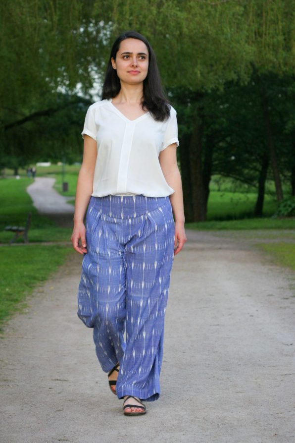 Amber Trousers View B - Paprika Patterns