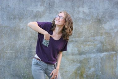 Ultraviolet Tee, Two Ways